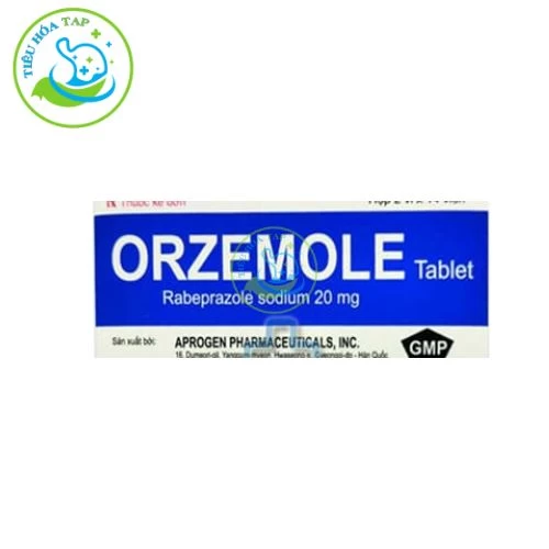 Orzemole tablet - Hộp 2 vỉ x 14 viên